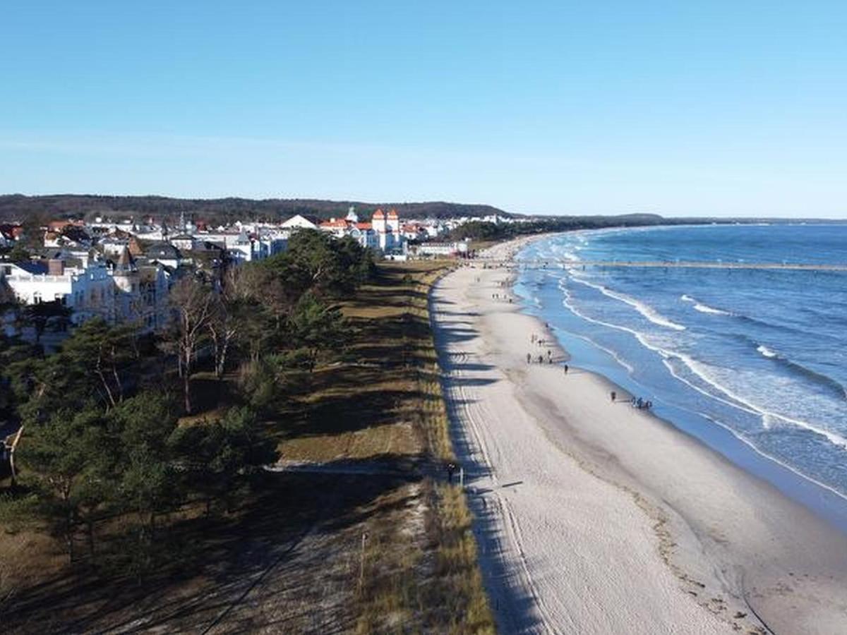 Villa Seeblick Wohnung Nr. 2 Binz Kültér fotó